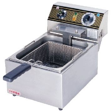 Single fryer with timer , 18-10 s/s