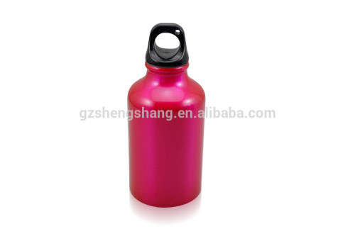 Friendly material small aluminum water bottle wholesale, customized logo and color