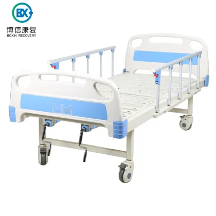Hospital furniture ABS Two crank electric hospital bed