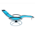 Элегантный шезлонг-качалка для отдыха на свежем воздухе