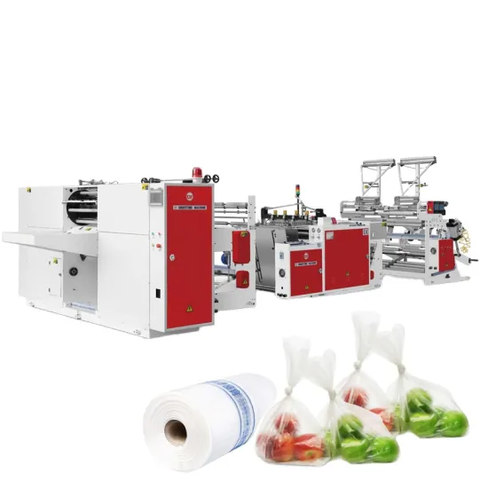 Automatic LDPE HDPE Shopping Bag and Trash Bag Making Machine for Sale