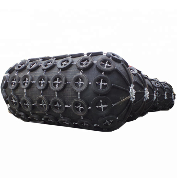 Used Marine Pneumatic Yokohama Boat Fenders with Chain and Tire Net for Ship to Dock