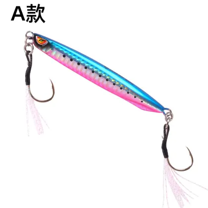 Saltwater Jig Lures: New Slow Pitch Jigs with Double Assist Hooks for Tuna and Kingfish