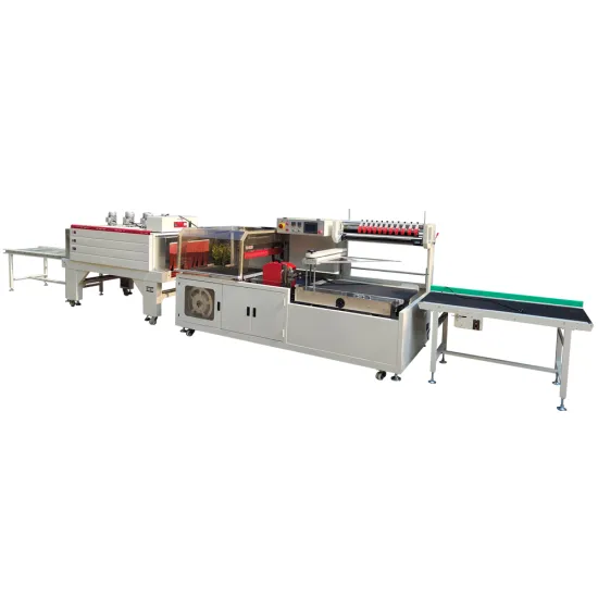 High Speed Milk Chocolate Tray Packing Machinery with Heat Shrink Tunnel