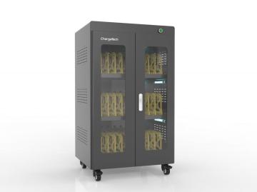 With UV-C disinfection charging for Surface laptops cart