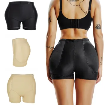 Women's Plus Size Hip Panties with Padded Buttocks Underwear - Body Shaping Butt Lifter Shaper