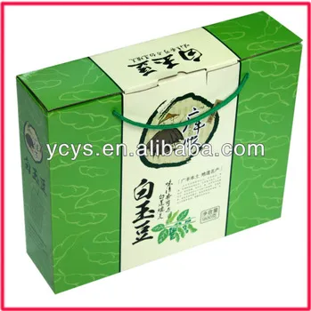 Folded paper packaging Corrugated box