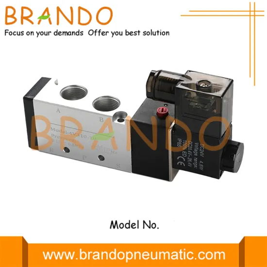 AirTac Type 3/8'' Aluminum Pneumatic Solenoid Valve 4V310-10