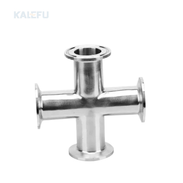 SS304 &amp; SS316 Mirror Finish Controises à quatre connecteurs rapides en acier égal pour l'industrie de la nourriture et de la bière
