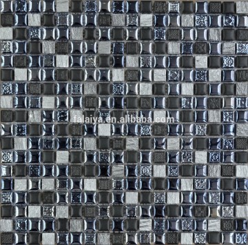 Hot Sale Italy Mosaic Ceramic and Resin Mosaic Sheet 158075