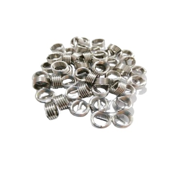 HB5514-1996 Standard M2*0.4*1.5d Steel and Stainless Steel Wire Thread Inserts Customizable OEM Support for M10 Size