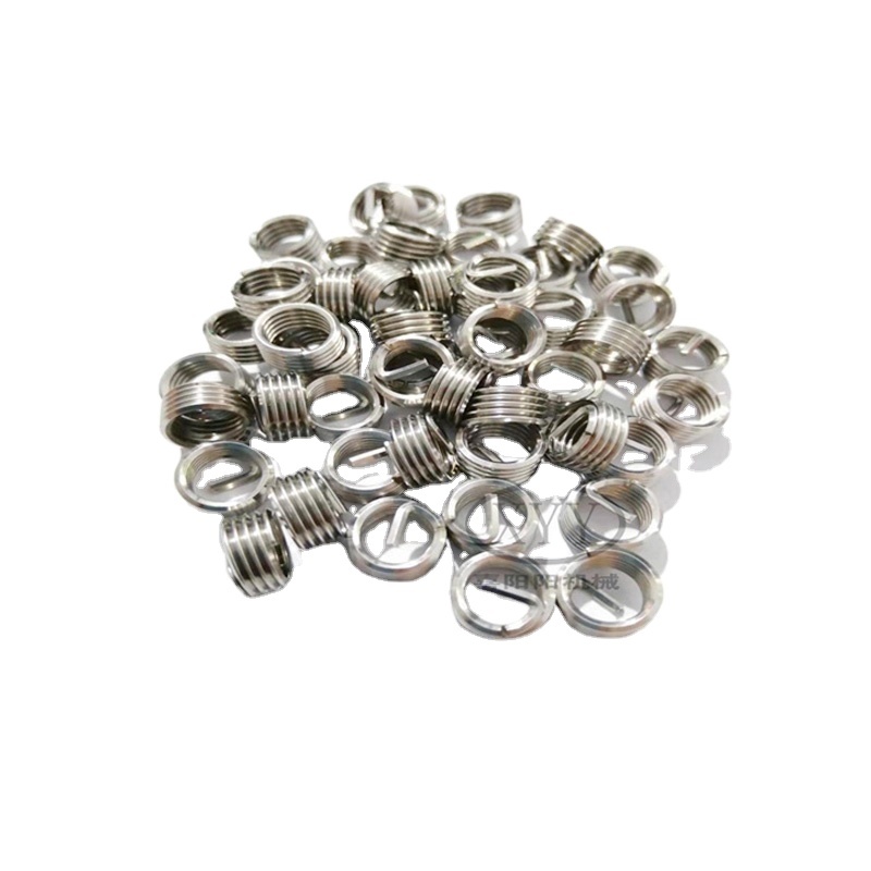 HB5514-1996 Standard M2*0.4*1.5d Steel and Stainless Steel Wire Thread Inserts Customizable OEM Support for M10 Size