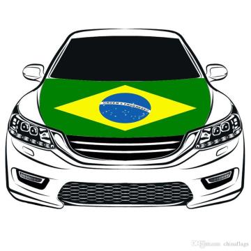 The World Cup Brazil Flag Car Hood flag 100*150cm
