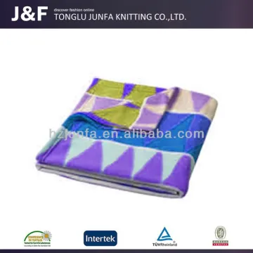 China factory sofa cover star print fleece blanket