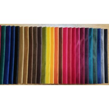 Kanepe mobilyaları için boyalı düz kumaş Hollanda kadife