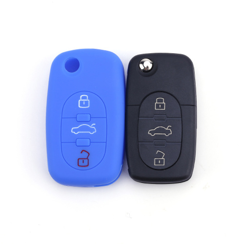 Folding car key cover for Audi