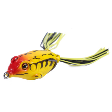 راي الضفدع صيد الأسماك - 6G/9G/12G Topwater Soft Soft Pait Pass و Snakehead (30 لونًا)