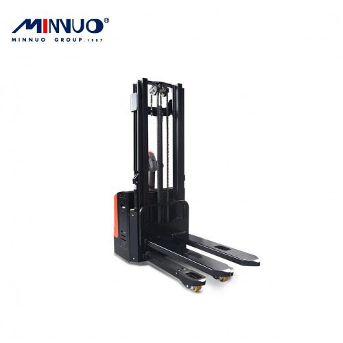 Forklift stacker listrik yang efisien untuk dijual