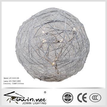 Ball shape aluminum floor lamps