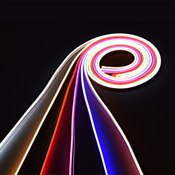 Neon Light Strip - 5M 50M 6x12mm 8x16mm, DC12V 24V AC110V 220V, Single Color RGB Flexible Silicone PVC LED Neon Sign Light On Sale
