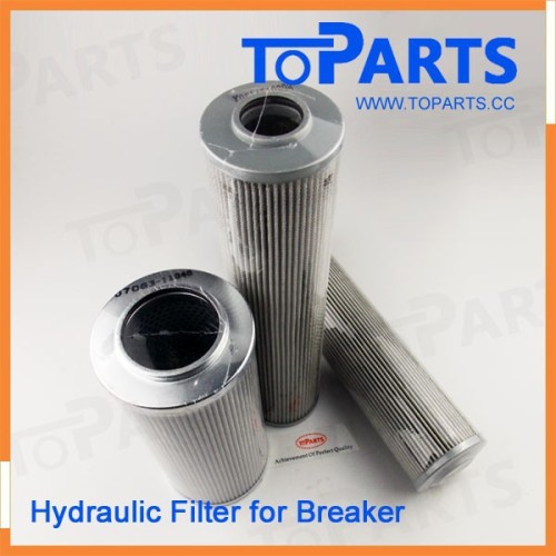 Hydraulic filter 07063-11046 for HYUNDAI Excavator hydraulic oil filter for breaker