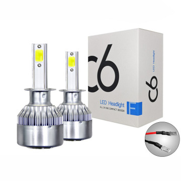 6000 Lumen LED Car Light Strip for H1, H4, H7, H11, 9005, 9004 Headlights