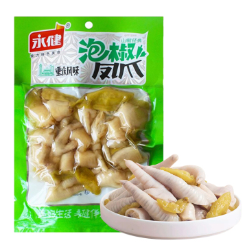 Yongjian Factory 200g Spicy Marinated Chicken Feet
