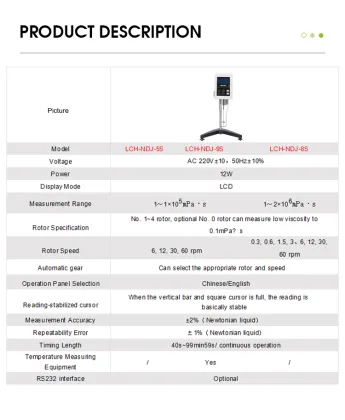 Digital Rotational Viscometer Brookfield Viscometer Price