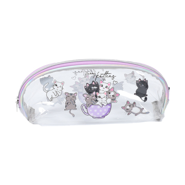 Borsa cosmetica da viaggio in PVC in PVC di grande capacità