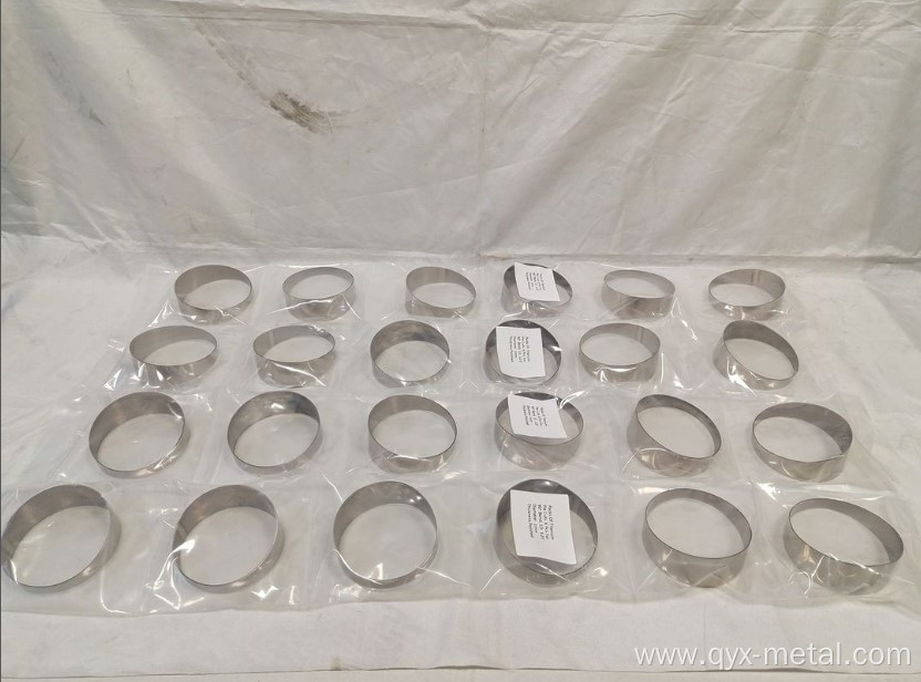 auto exhaust system titanium pie cut pieces