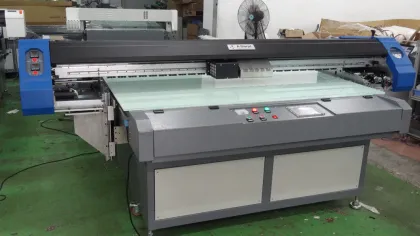 Automatic Epson Flatbed Uv Printer 1700mm With Cmyk Color