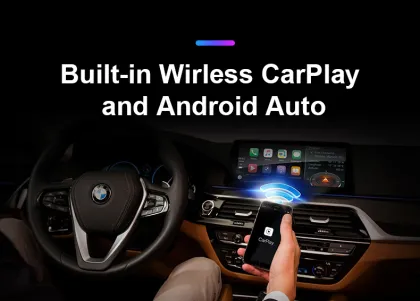 BMW Android System CarPlay AI Box with Qualcomm Snapdragon 6125, 4GB RAM, 64GB Storage