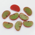 Cabochon de résine de fruits vert rouge en gros perles à dos plat Slime ornements de réfrigérateur breloques artisanat fait main entretoise