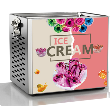 Guaranteed Quality Large Size Flat Pan Fried Ice Cream Roll Yogurt Maker Machine - Hot Sale