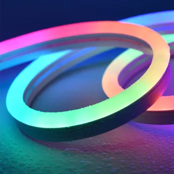DC12V Full Color Digital RGB RGBW 60leds/m LED Neon Strip WS2811 Outdoor Pixel Flex