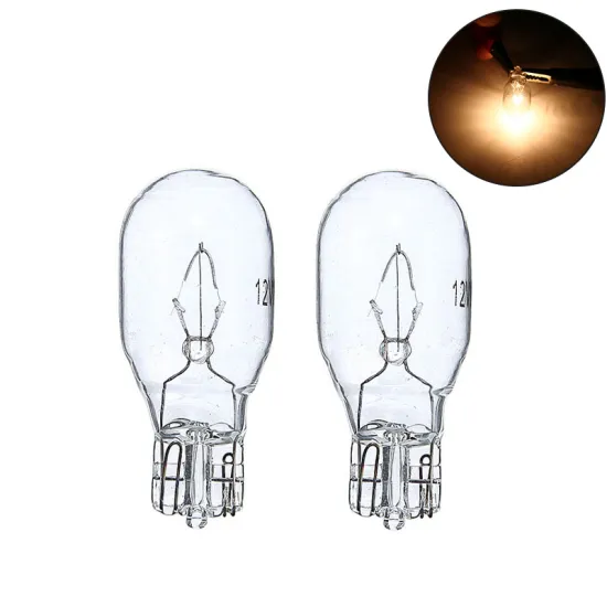 Universal 2pcs T15 W16W 921 955 16W Turn Signal Light Clear Brake Reversing Tail Fog Lamp Bulbs For Car Auto Accessories Parts