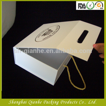 White Paper Box With Logo