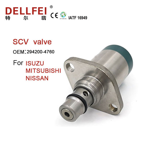 Suction control valve 294200-4760 For ISUZU lifespan