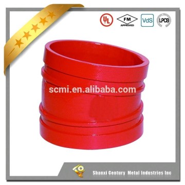 FM UL Approved Ductile Iron Groove Pipe Fitting