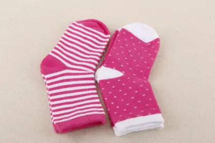 Socks Children Sweet Color Socks Girls Pink Socks