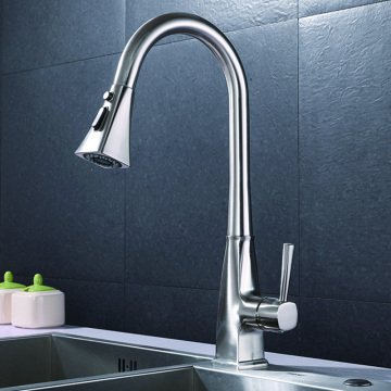 Single-handle Pull Down Dual Function Kitchen Faucet