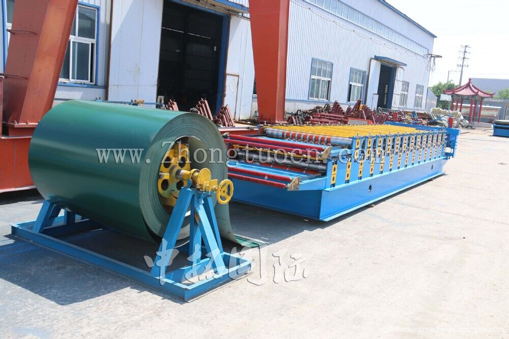 Steel Structure Double Layer Roof Panel Making Machine,
