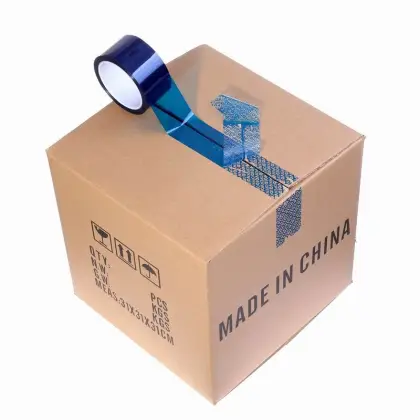 anti-counterfeiting carton tape partial transfer