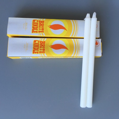 Low Price Unscented Pure Wax Candles