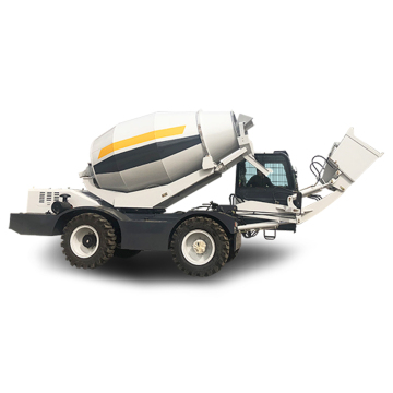 Pabrik Profesional 5m³ Mesin Diesel Truk Mixer Beton Self-Loading