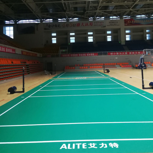 Tikar lantai Bola Voli Indoor PVC Enlio dengan ITF