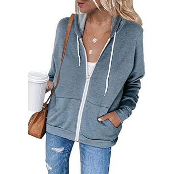 Womens Long Sleeve Hooded