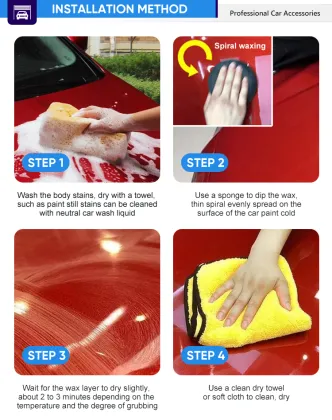 High Shine Car Wax Polish and Protective Paint Coating