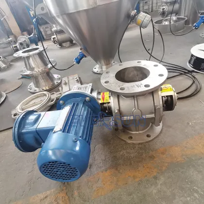 Animal Feed Manufacturing: Food Powder Feeder Valve Discharge Device
