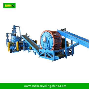 Automatic Recycling Used Tire Granules Machinery